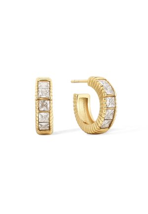BRILLIANT HOOPS - Boucles d'oreilles - gold-coloured
