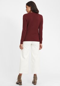 Oxmo OXSARAH - Strickpullover - wine red