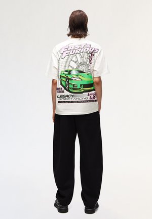 FAST FURIOUS - Potiskana majica - white