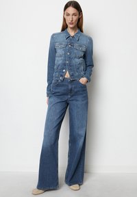 Marc O'Polo JACKET BUTTON CLOSURE LONG SLEEVES REGULAR LENGTH - Spijkerjas - cashmere soft blue wash