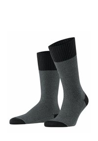 Esprit COZY PIQUÉ BOOT - Socken - black