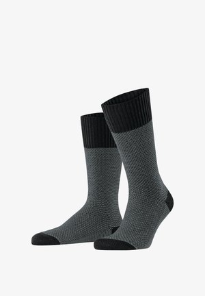 Esprit COZY PIQUÉ BOOT - Socks - black