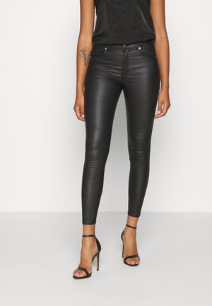 LEXY - Trousers - black metal