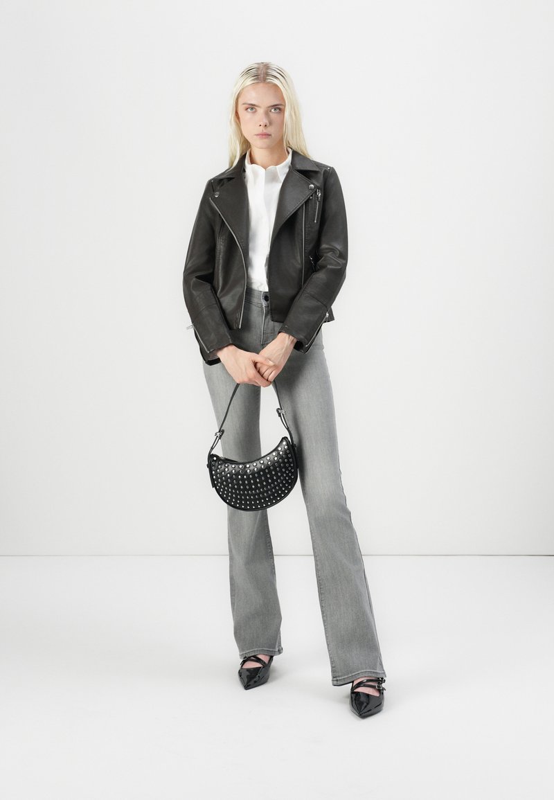 ONLY Onlkamilla Patent Shoulder Biker CC Otw Ladies Onlkamilla Patent
