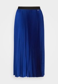 Armani Exchange SKIRT - Gonna a pieghe - blue speed