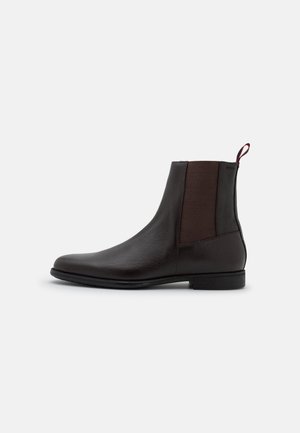 Kotníkové boty - dark brown