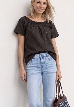 Street One, CARMEN BLOUSE - Blouse - espresso brown