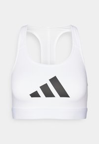 POWERREACT BIG LOGO GRAPHIC BRA - Sport-bh met light support - white