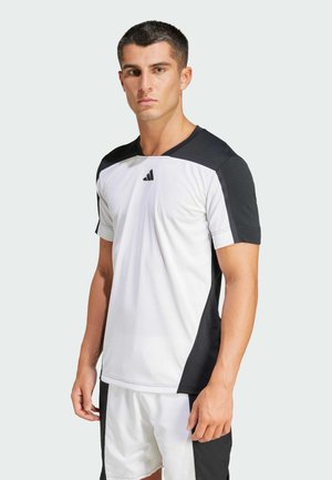 TEE PRO - T-Shirt sport - white   black