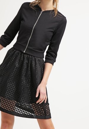 Sweat zippé - black