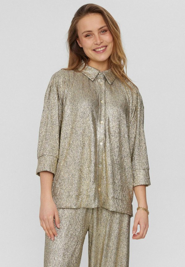 NUIDUN  - Hemdbluse - silver