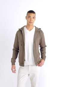 Jack & Jones JJEBRADLEY ZIP HOOD - Majica s kapuljačom i patentnim zatvaračem - bungee cord