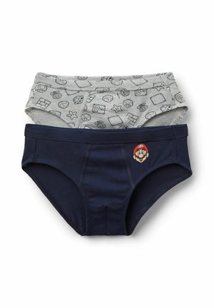 2 PACK - Slip - blue/grey