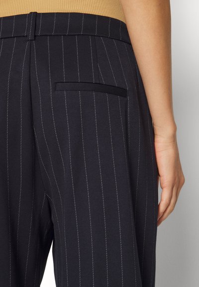 DESIGNERS REMIX ZOE PANTS - Broek - navy/white