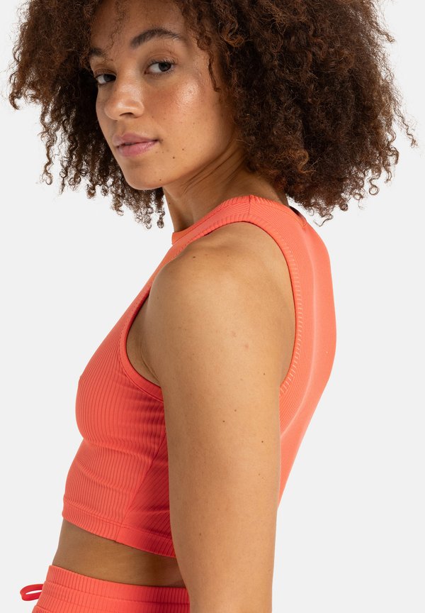 RISE VIBE TANK - Top - coral3