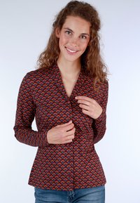 Lykka du Nord Hemdbluse - dark grape
