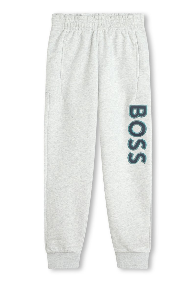 BOSS Kidswear Trainingsbroek grijs BOSS Kidswear Trainingsbroek grijs
