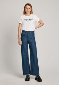 Pepe Jeans UHW LEXA - Džinsi ar paplatinātiem galiem - medium stretch