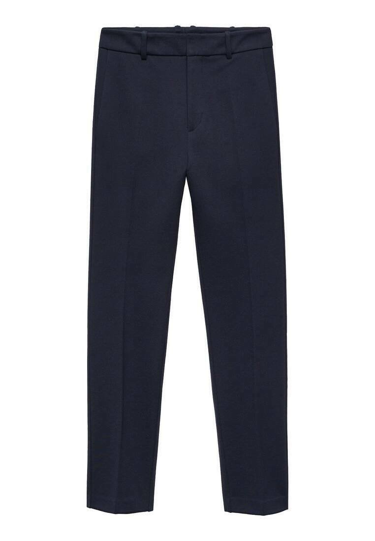 Mango Broek koningsblauw
