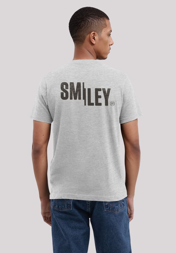 SMILEY ICON DARK - T-Shirt print