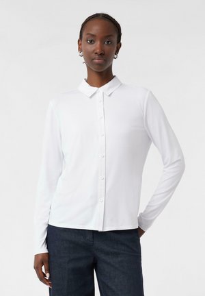 Button-down blouse - weiß
