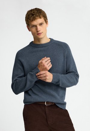 Polo Club, PULLOVER MAN TREVICA LONG SLEEVE REGULAR FIT - Jersey de punto - denim blue