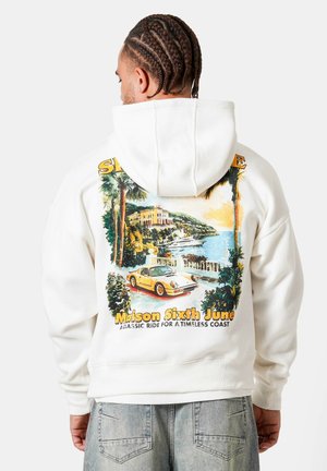 PRINTED - Hoodie - off-white