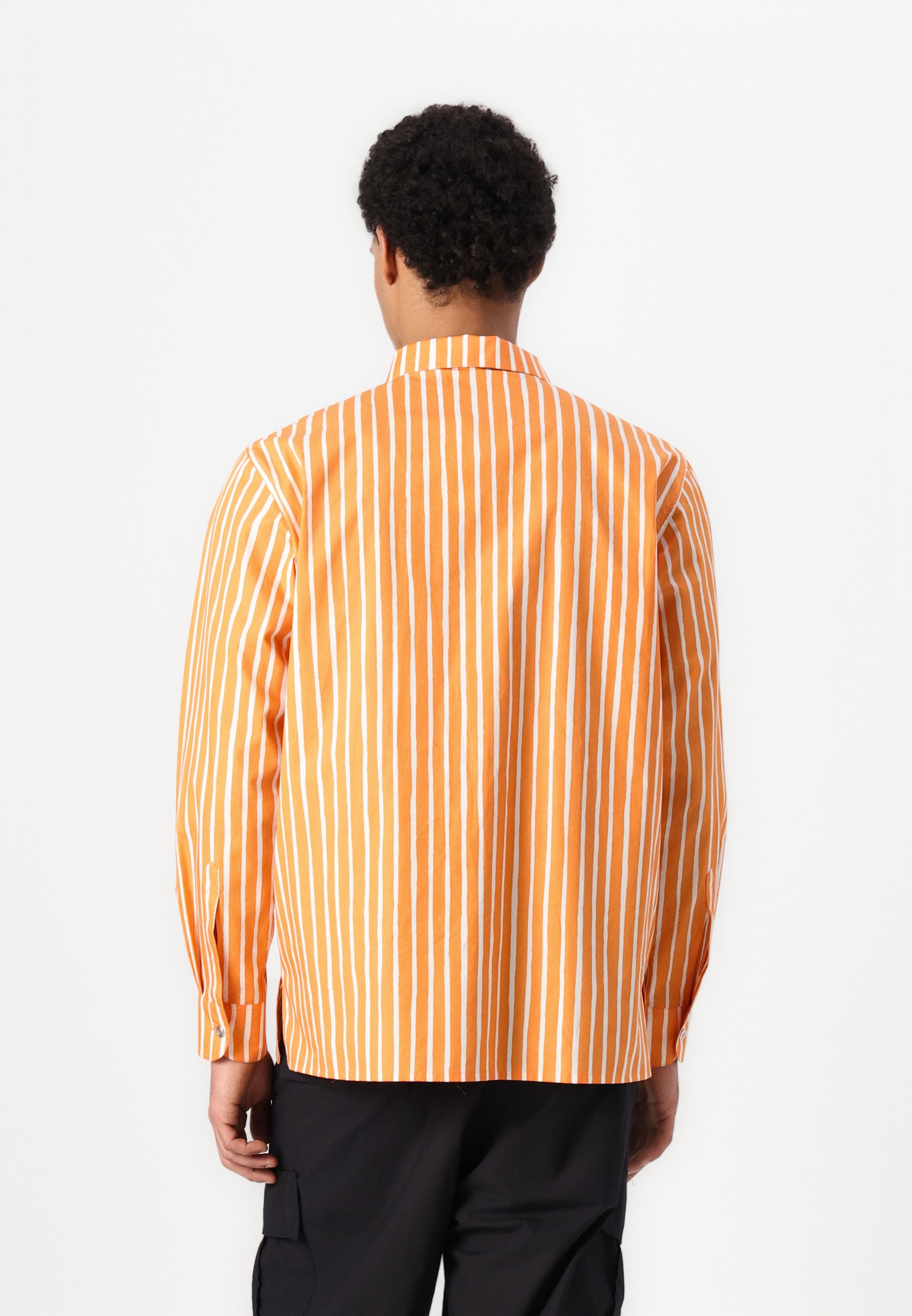 Marimekko JOKAPOIKA UNISEX - Button-down blouse - off white/orange