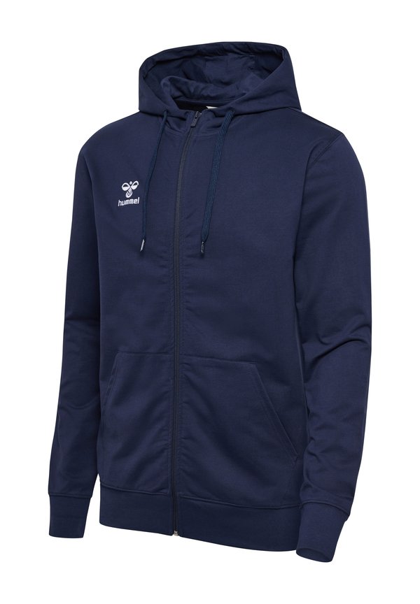 HMLGO 2.0  - Zip-up sweatshirt - marine4