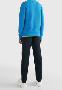 Tommy Hilfiger Stickad tröja - blue