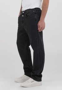 Replay Vaqueros rectos - black denim