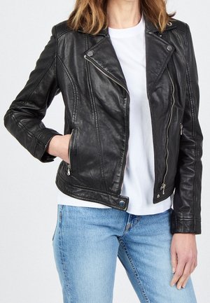 JCC, Veste en cuir - black