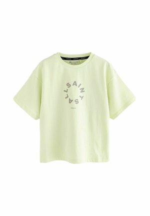 TIERRA CREW LOGO  - Printtipaita - lime green