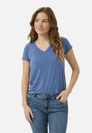 Basic T-shirt - bijou blue