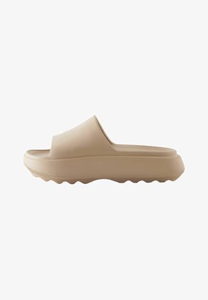 Next CHUNKY - Slip-on sandaler - cream