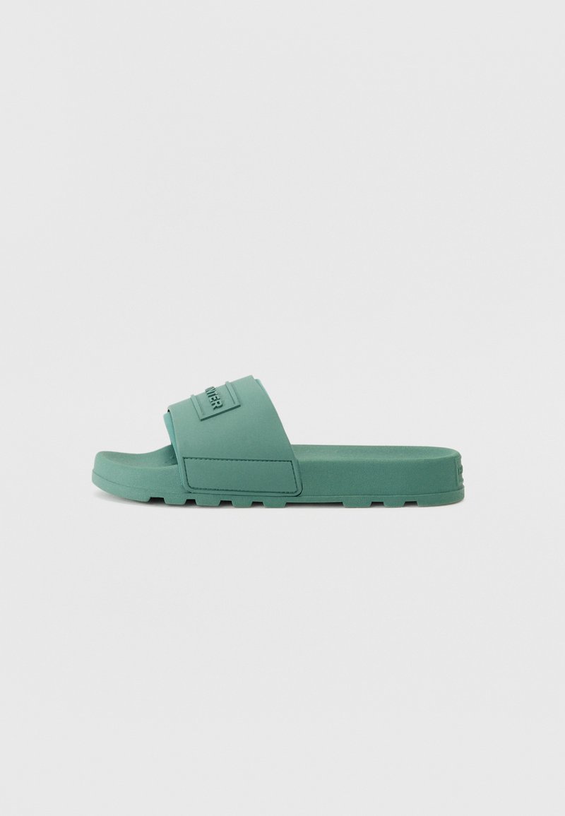 Hunter ORIGINAL CORE EMBOSSED UNISEX - Papuci înot - hunter green/verde ...
