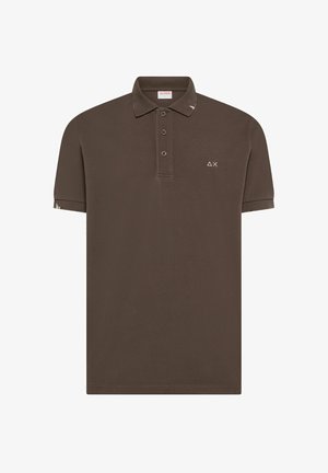 Sun68, POLO CON LOGO - Polo - marrone