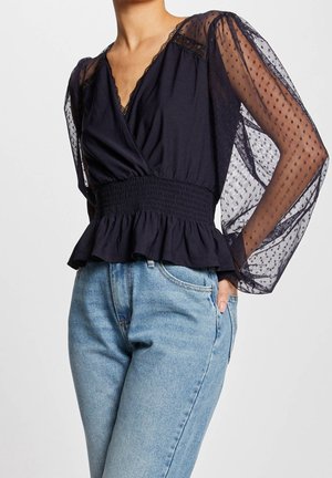 Blouse - dark blue