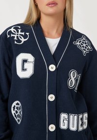 Guess LOGO - Kardiganas - blau
