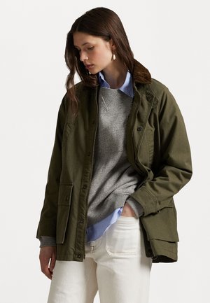 Polo Ralph Lauren COTTON UTILITY JACKET - Nyári dzseki - olive