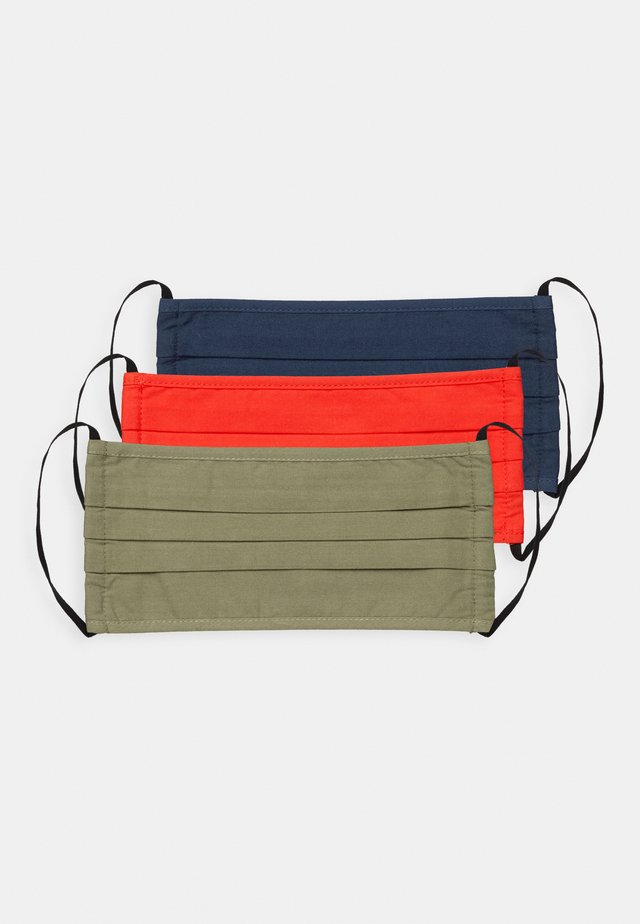 3 PACK - Community mask - khaki/dark blue/red