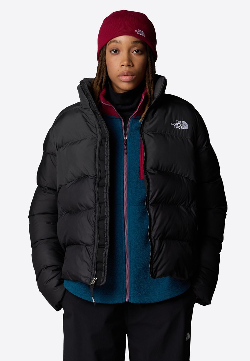 Veste Eddie Bauer Femme Taille S - Noire, Micro Polaire, Capuche, Fermeture éclair
