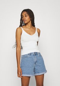 ONLY ONLLINA - Top - cloud dancer/melange