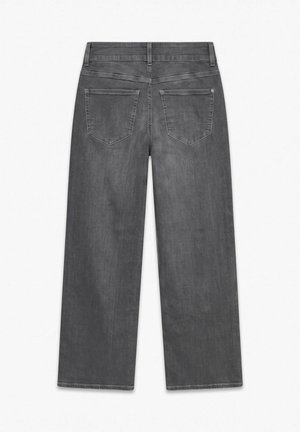 Vero Moda, WIDE-FIT JEANS VMRIVER-STRETCH MID RISE WIDE LEG FIT JEANS - Wide Leg - medium grey denim