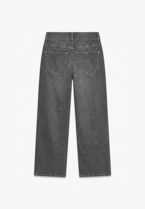 Vero Moda, WIDE-FIT JEANS VMRIVER-STRETCH MID RISE WIDE LEG FIT JEANS - Wide Leg - medium grey denim