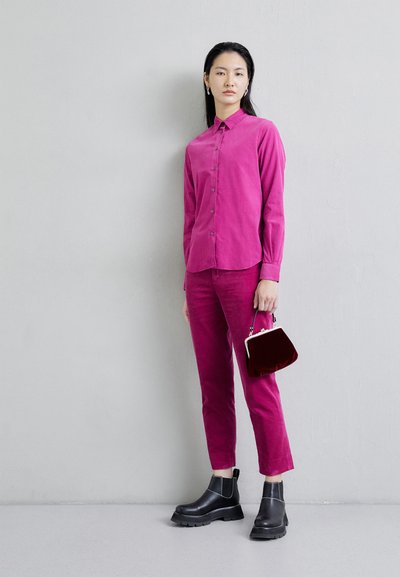 ASPESI CAMICIA - Nööpidega pluus - ciclamino/cyclamen pink