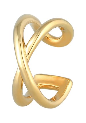EARCUFF CROSS LOOK - Pendientes - gold-coloured