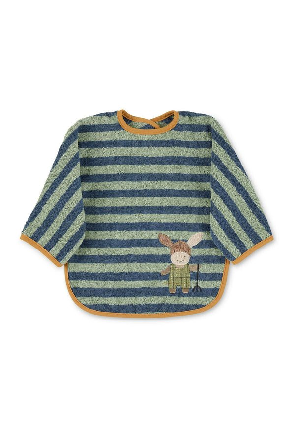 Sleeve bib Emmilius – Lätzchen – mittelblau
