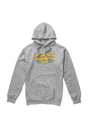 Cotton Soul, DC WONDER WOMAN LOGO - Kapuzenpullover - mottled light grey
