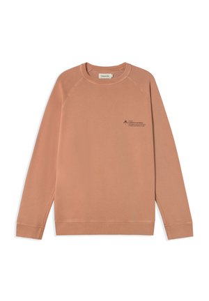 Thinking Mu FLOWERS UNISEX - Felpa - salmon-pink